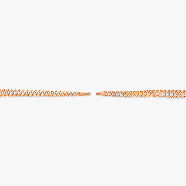 Overlapping Link Gold Bracelet