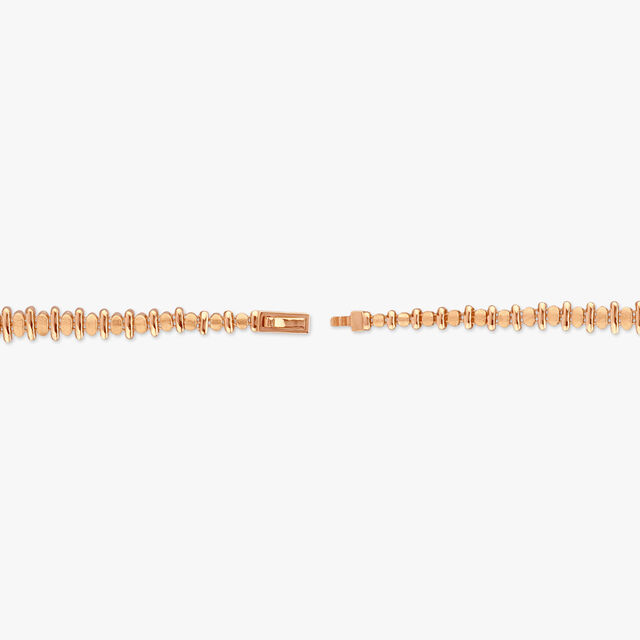 Sleek Disc Gold Bracelet
