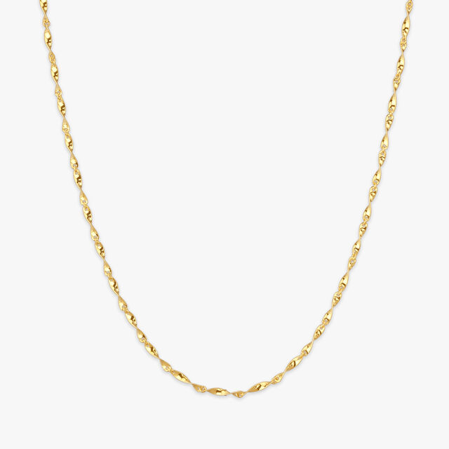 Mini Spiral Gold Chain