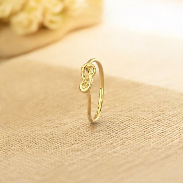 Looped Love Gold Ring