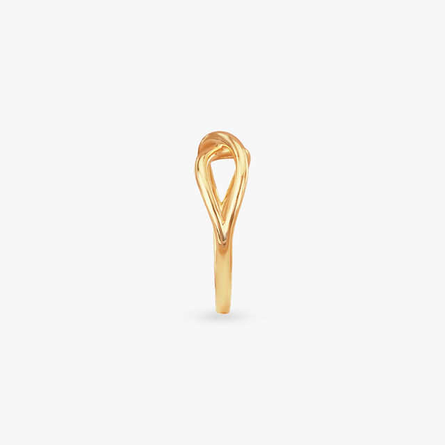 Infinity Embrace Gold Ring