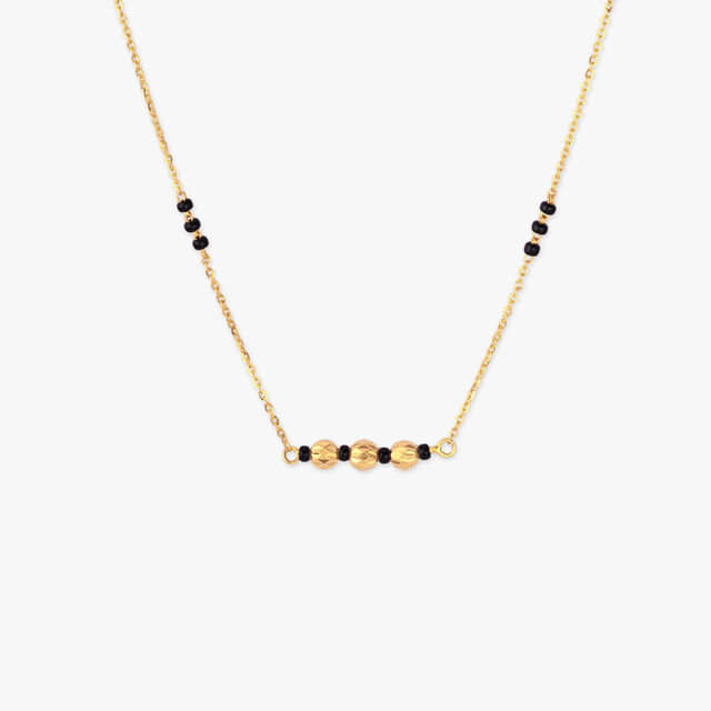 Perfectly Poised Gold Mangalsutra