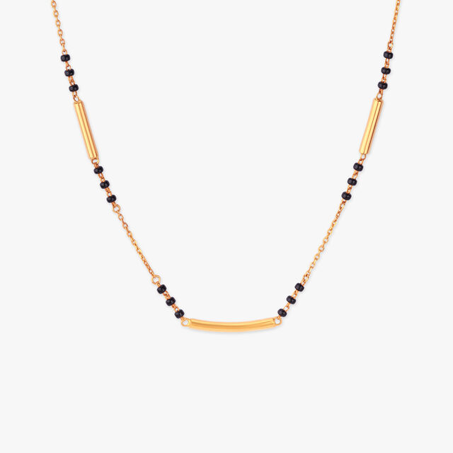 Poised Lines Gold Mangalsutra
