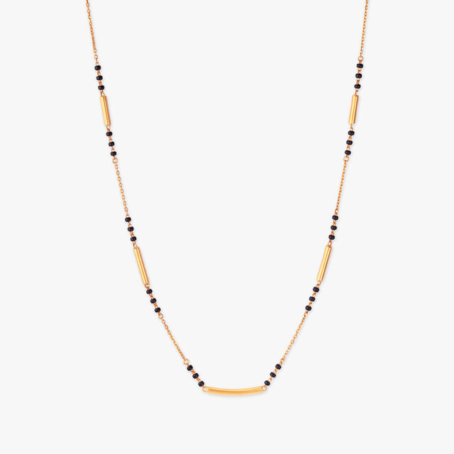 Poised Lines Gold Mangalsutra