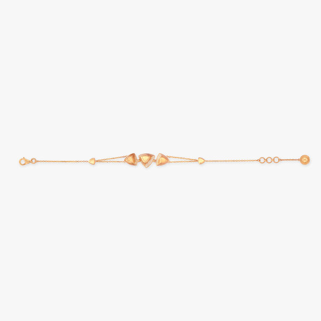 Sunlit Trio Gold Bracelet
