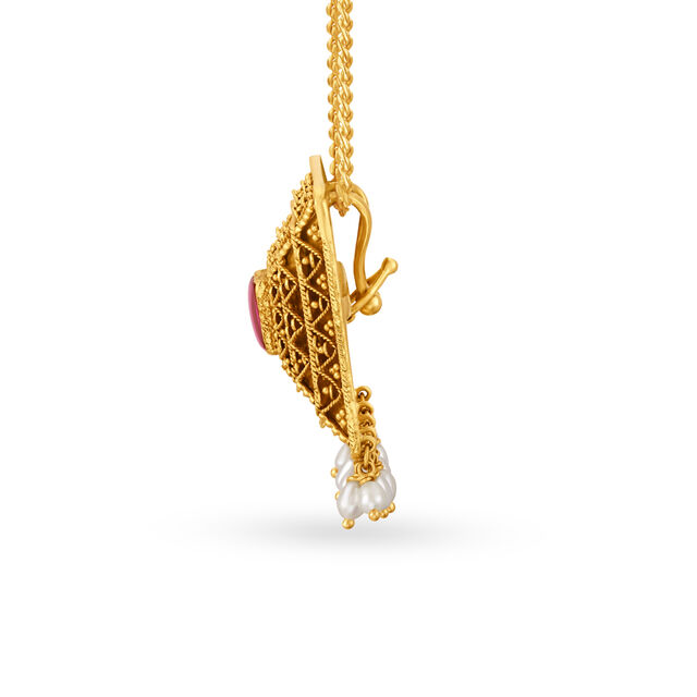 Enchanting Opulent Pendant and Earrings Set 2