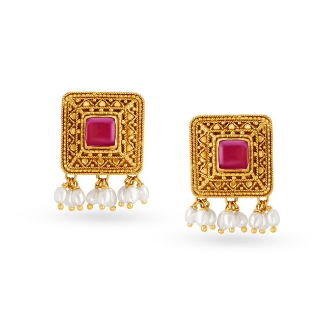 Enchanting Opulent Pendant and Earrings Set 3
