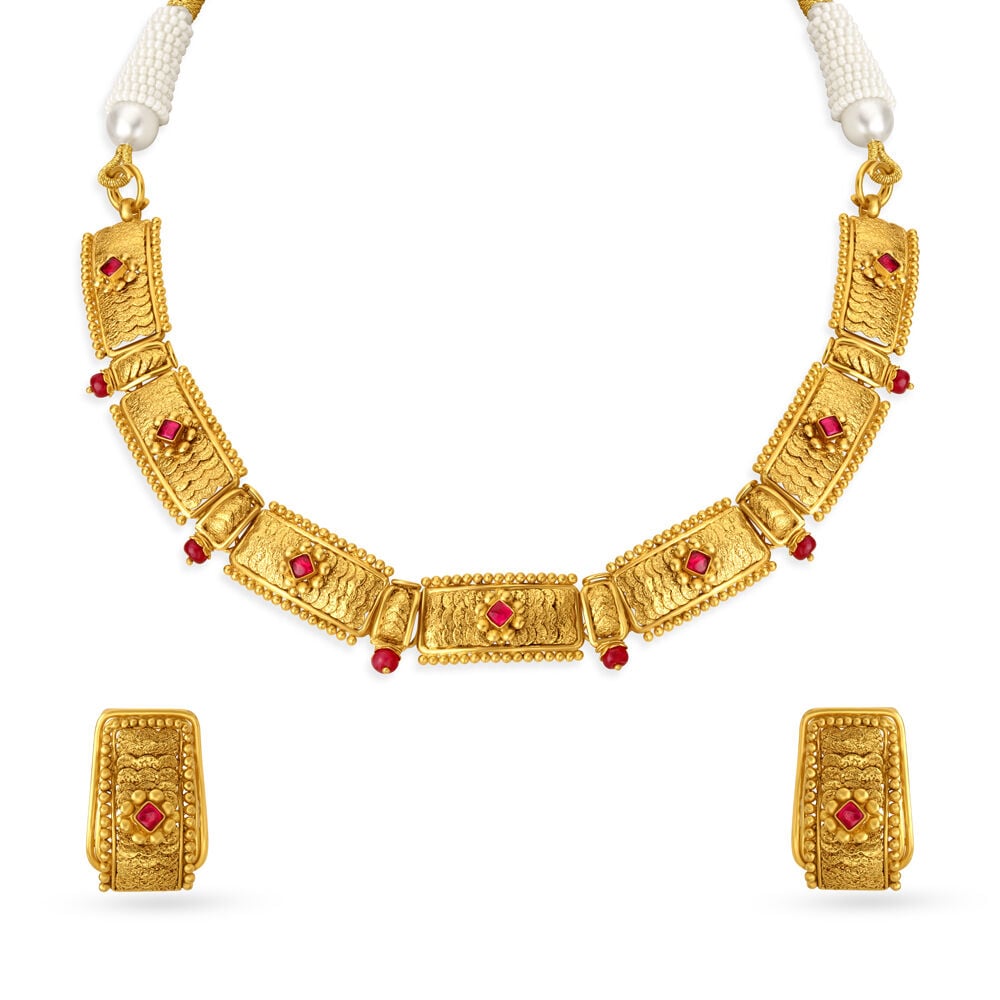 Tanishq gold set online