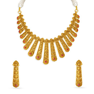Exquisite Layered Gold Necklace Set