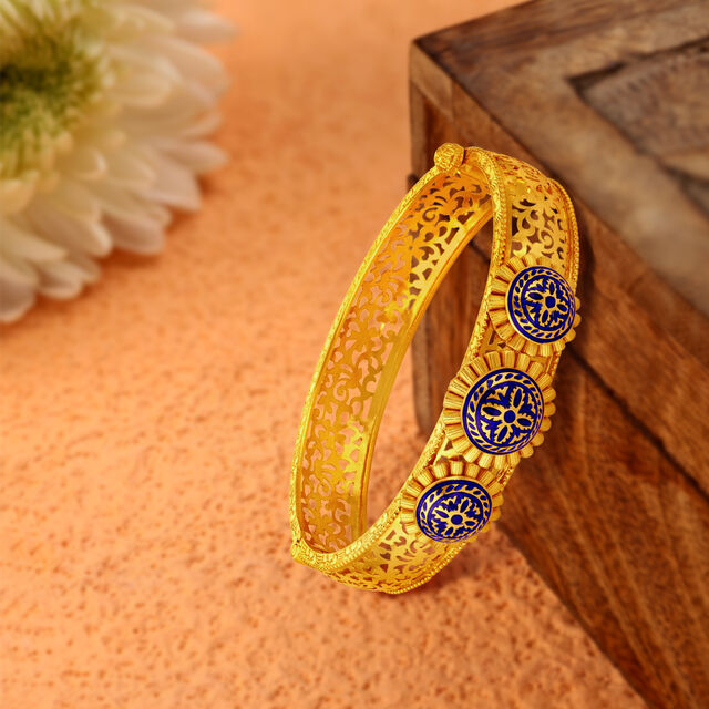 Timeless Filigree Bangle with intricate design,,hi-res 