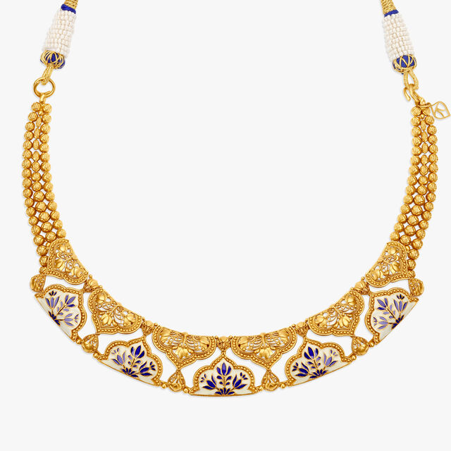 Sunehri Necklace Set,,hi-res 2