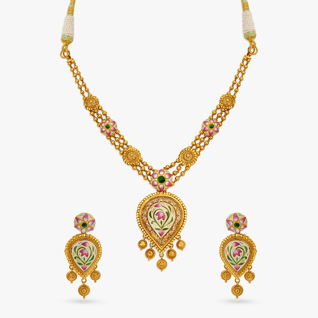 Madhura Pushkar Necklace Set,,hi-res 2