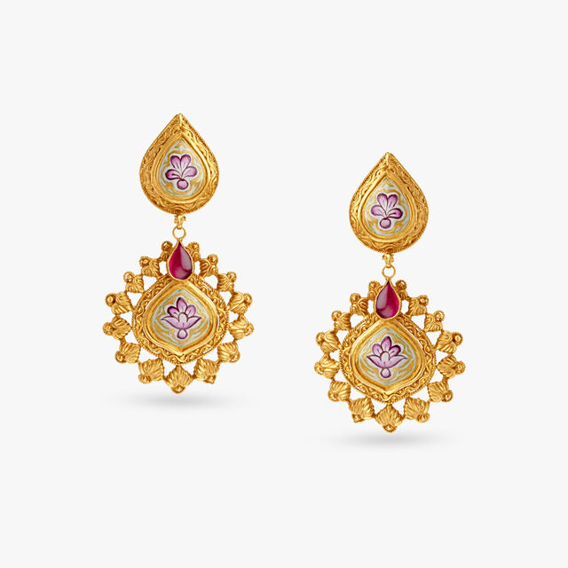 Swarn Necklace Set with Coloured Stones,,hi-res 3