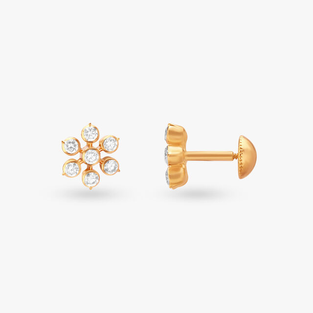 Classic Diamond Stud Earrings 2