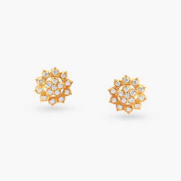 Dazzling Diamond Stud Earrings