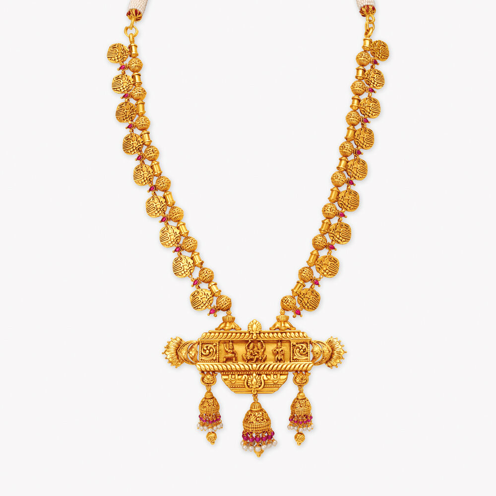 Buy Chozha Coin necklace Set at Best Price Tanishq US