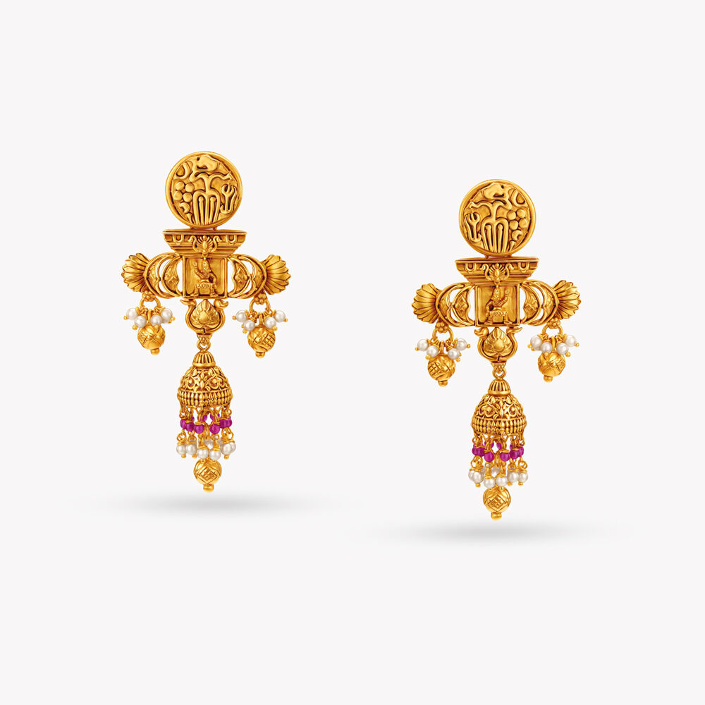 Buy Chozha Coin necklace Set at Best Price Tanishq US