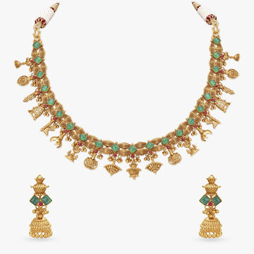 Palatial Intricate Necklace Set