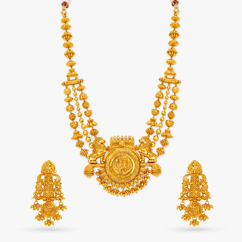 Online gold necklace shopping sites on sale