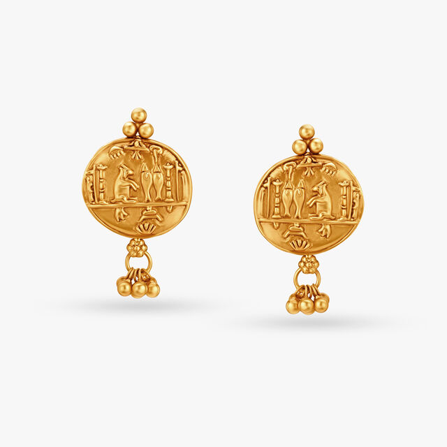 Karandhai Coin Necklace Set,,hi-res 4