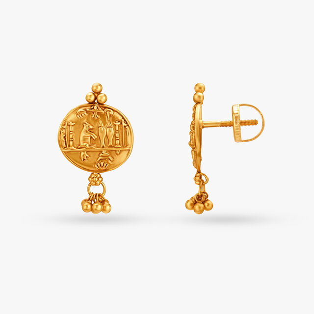 Karandhai Coin Necklace Set,,hi-res 5