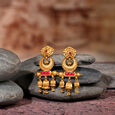 Splendid Pillar Jhumkis,,hi-res 