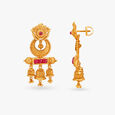 Splendid Pillar Jhumkis,,hi-res 3