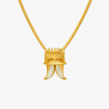 Raja Gopuram Pendant with Chain