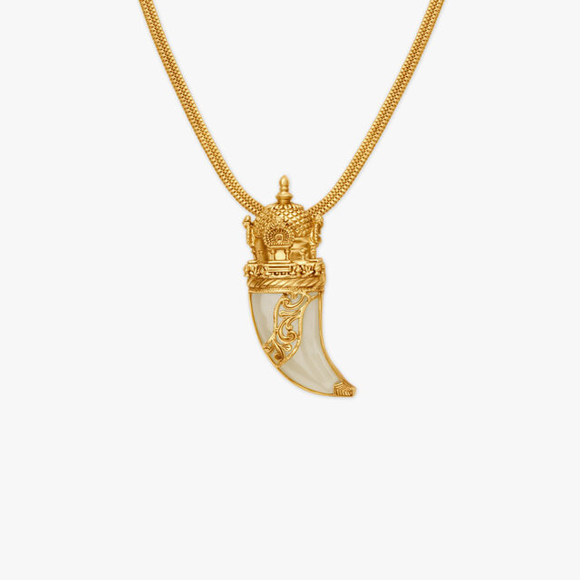 Traditional Tiger Claw Pendant with Chain,,hi-res 