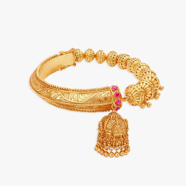 Extravagant Gopuram Bangle,,hi-res
