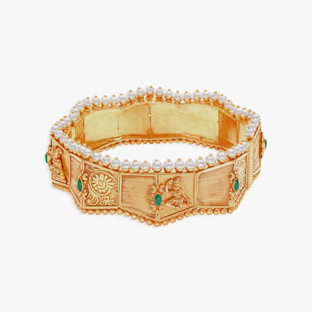 Opulent Darasuram Bangle,,hi-res 