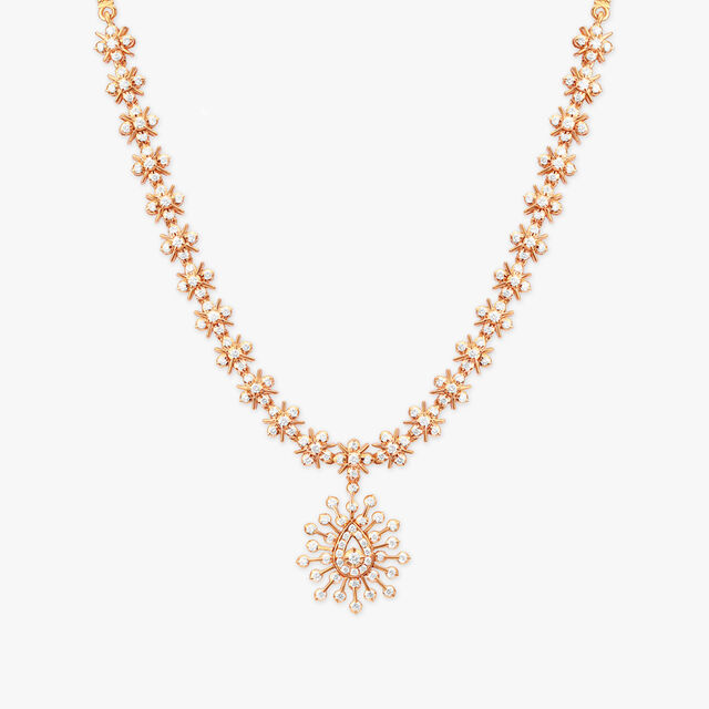 Radiant Diamond Necklace