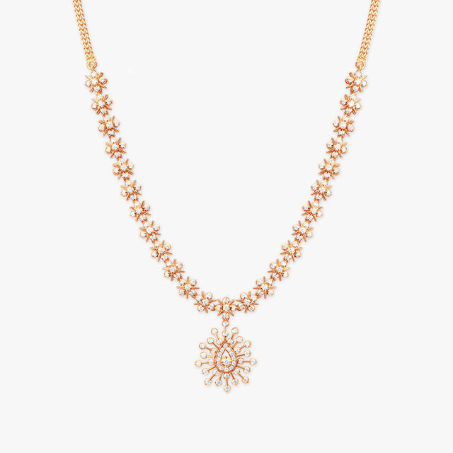 Radiant Diamond Necklace