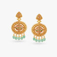 Sumptuous Layered Necklace Set with Nakashi and Kempu Work,,hi-res 3