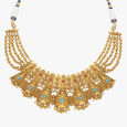 Palatial Conical Beads Necklace Set,,hi-res 3