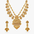 Marvellous Necklace Set with Ornate Beads and Jalidaar Nakashi,,hi-res 2