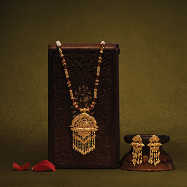 Opulent Shera Inspired Necklace Set,,hi-res 