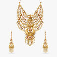 Tanishq Gold Necklace Set,,hi-res 