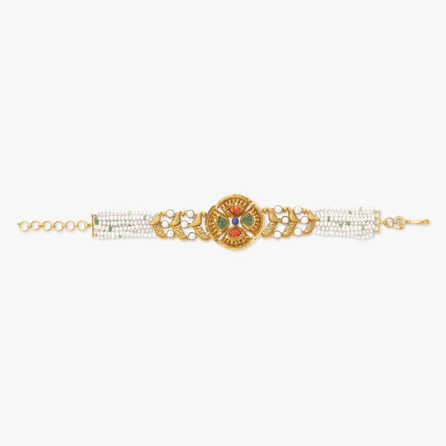 Breathtaking Chandak and Filigree Patterned Bracelet 3