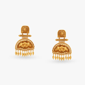 Mythical Gold Drop Earrings