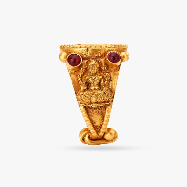 Karandhai Coin Signet Ring