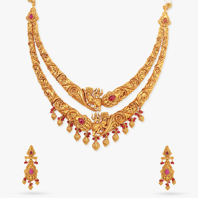 Dwaram Necklace Set,,hi-res 2