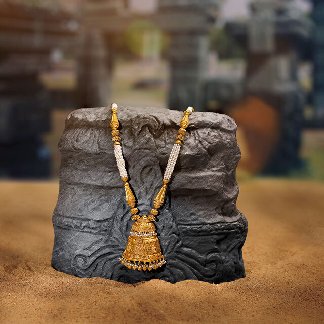 Warangal Bell Necklace Set,,hi-res 