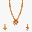Ramappa Roof Sculpture Necklace Set,,hi-res 
