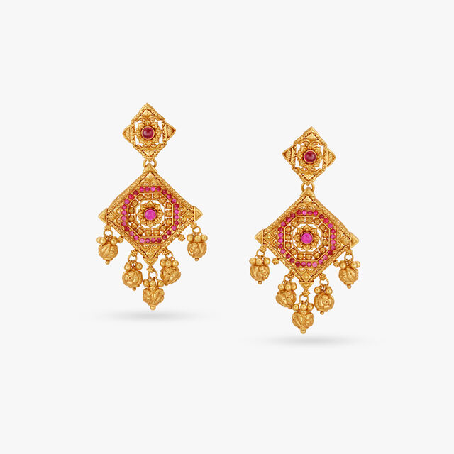 Ramappa Roof Sculpture Necklace Set,,hi-res 3