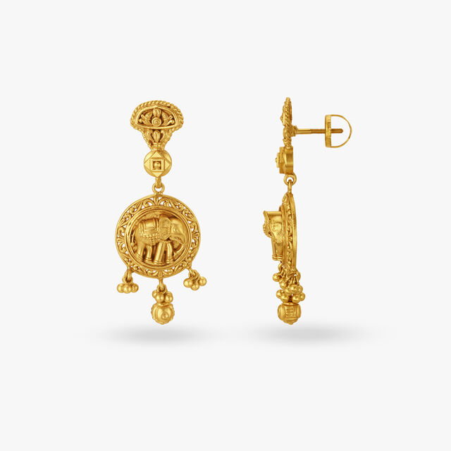 Gaja Vyalas Maginificent Necklace Set,,hi-res 5