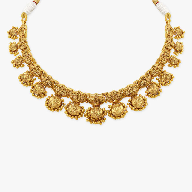 Temple Artistry Gold Necklace Set,,hi-res 2
