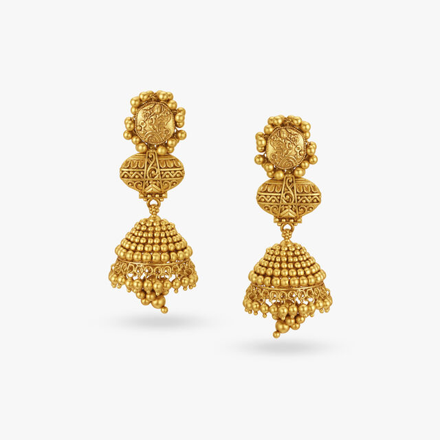 Temple Artistry Gold Necklace Set,,hi-res 3