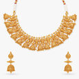Regal Rudrama Gold Necklace Set,,hi-res 
