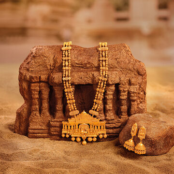 1000 Pillar Necklace Set